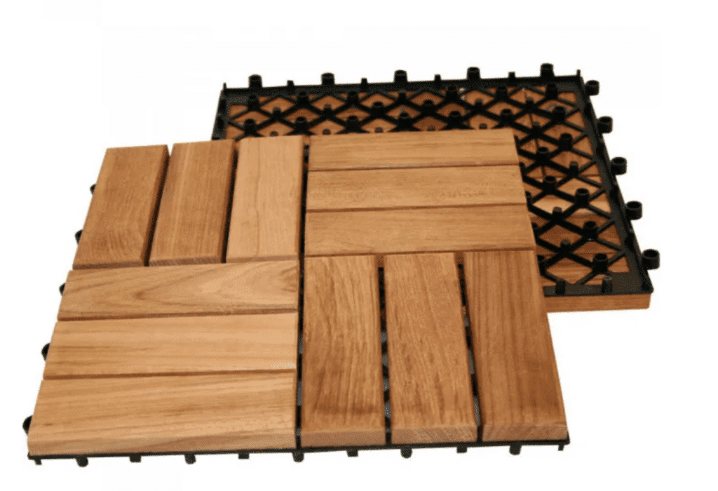 Trall Teak Deltaplattan B 30×30